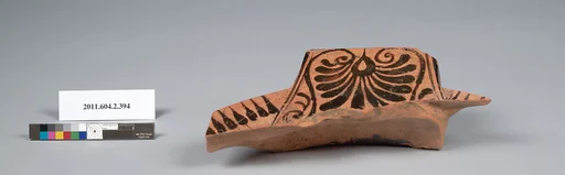 Terracotta fragment of a column-krater (bowl for mixing wine and water)