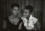 Two young women with short hair — Salla Casset