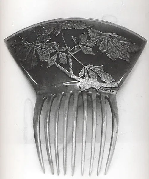 Hair comb — René-Jules Lalique
