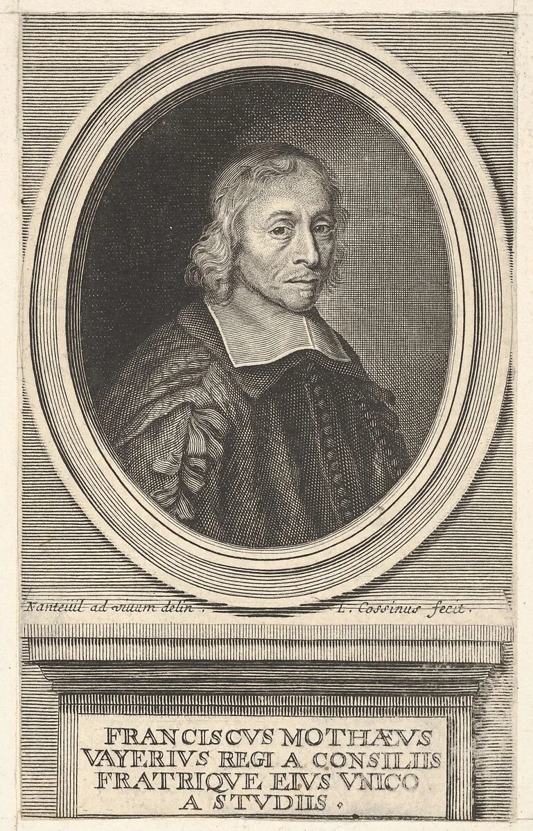 François de La Mothe le Vayer — Louis Cossin|Robert Nanteuil