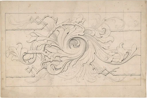 Designs for borders and corners, acanthus
