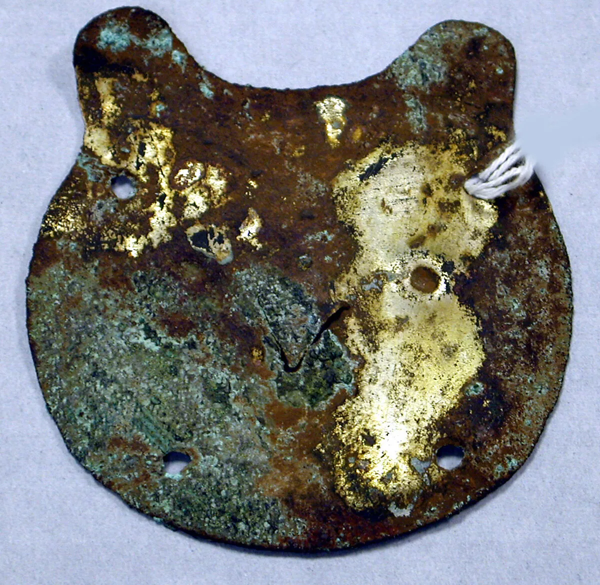 Copper Animal Plaque — Unknown