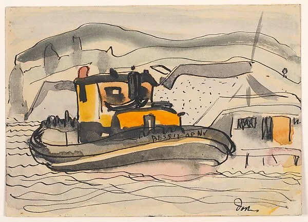 Study for "The 'Bessie' of New York" — Arthur Dove