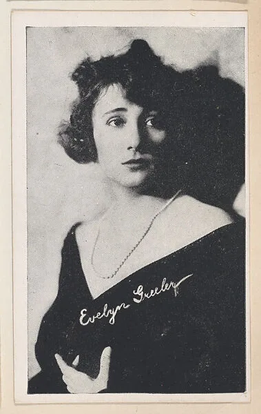 Evelyn Greeley from Kromo Gravure "Leading Moving Picture Stars" (W623) — Kromo Gravure Photo Company, Detroit, Michigan