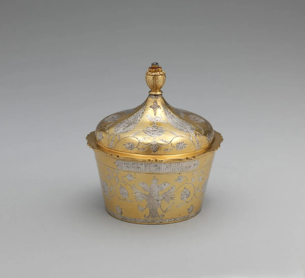 Cup with cover — Elkington & Co.