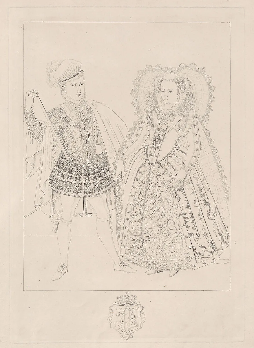 Mary, Queen of Scots and Lord Darnley — Mary, Queen of Scots|Robert Dunkarton|Renold Elstrack
