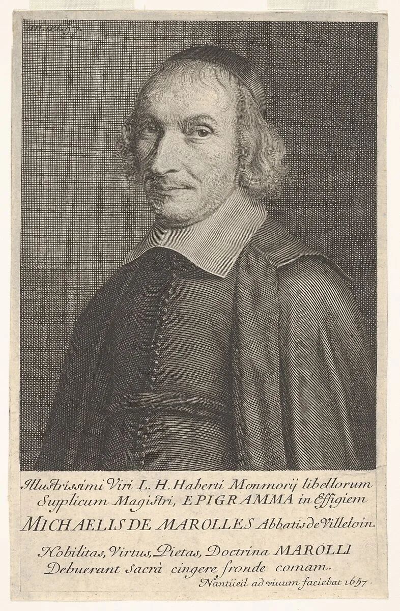 Michaelis de Marolles — Robert Nanteuil