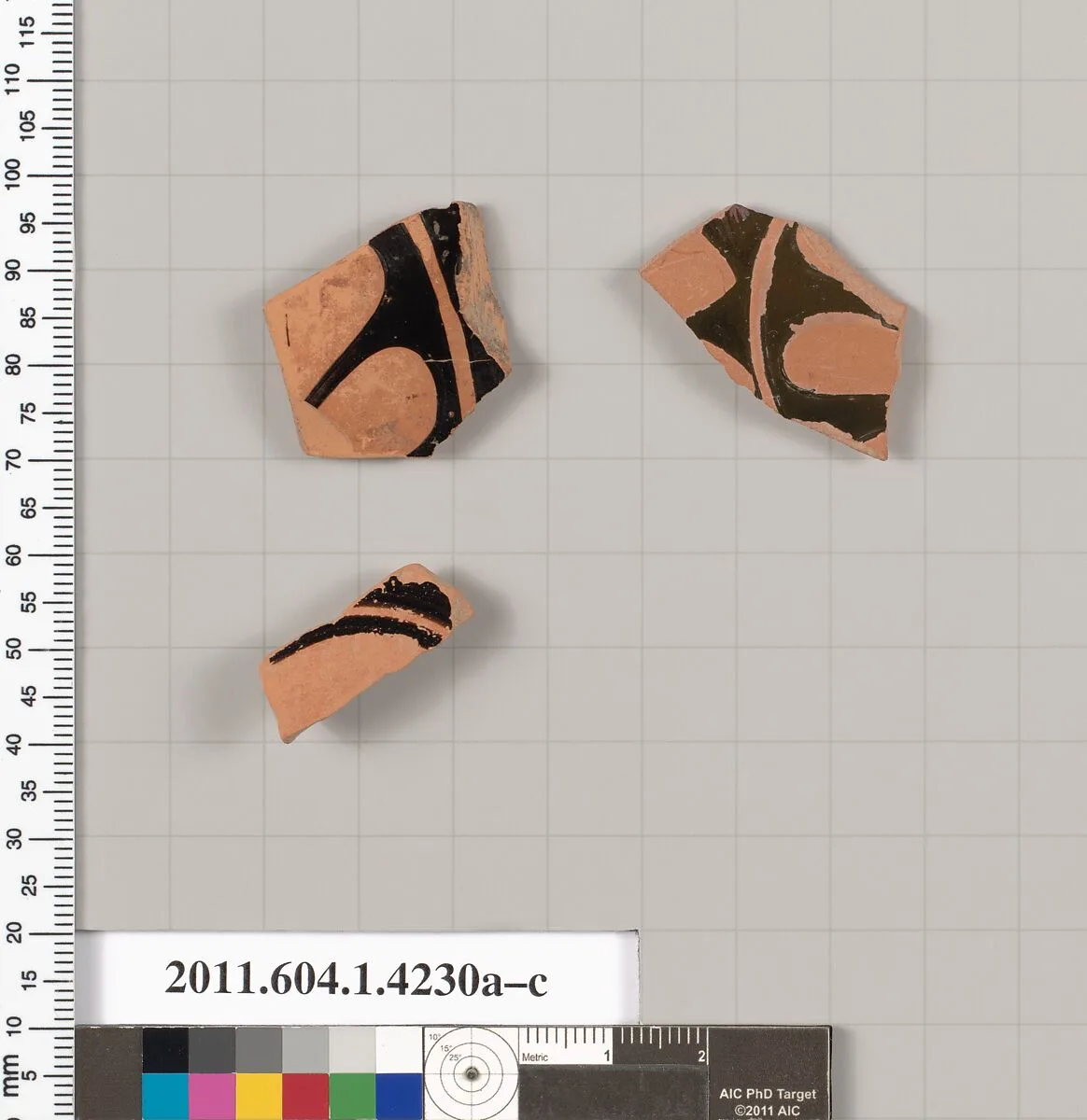 Terracotta fragments of kylikes (drinking cups) — Unknown