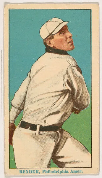 Chief Bender, Philadelphia, from Coupon Cigarettes Baseball Issue, 1914-1916 — Coupon Cigarettes