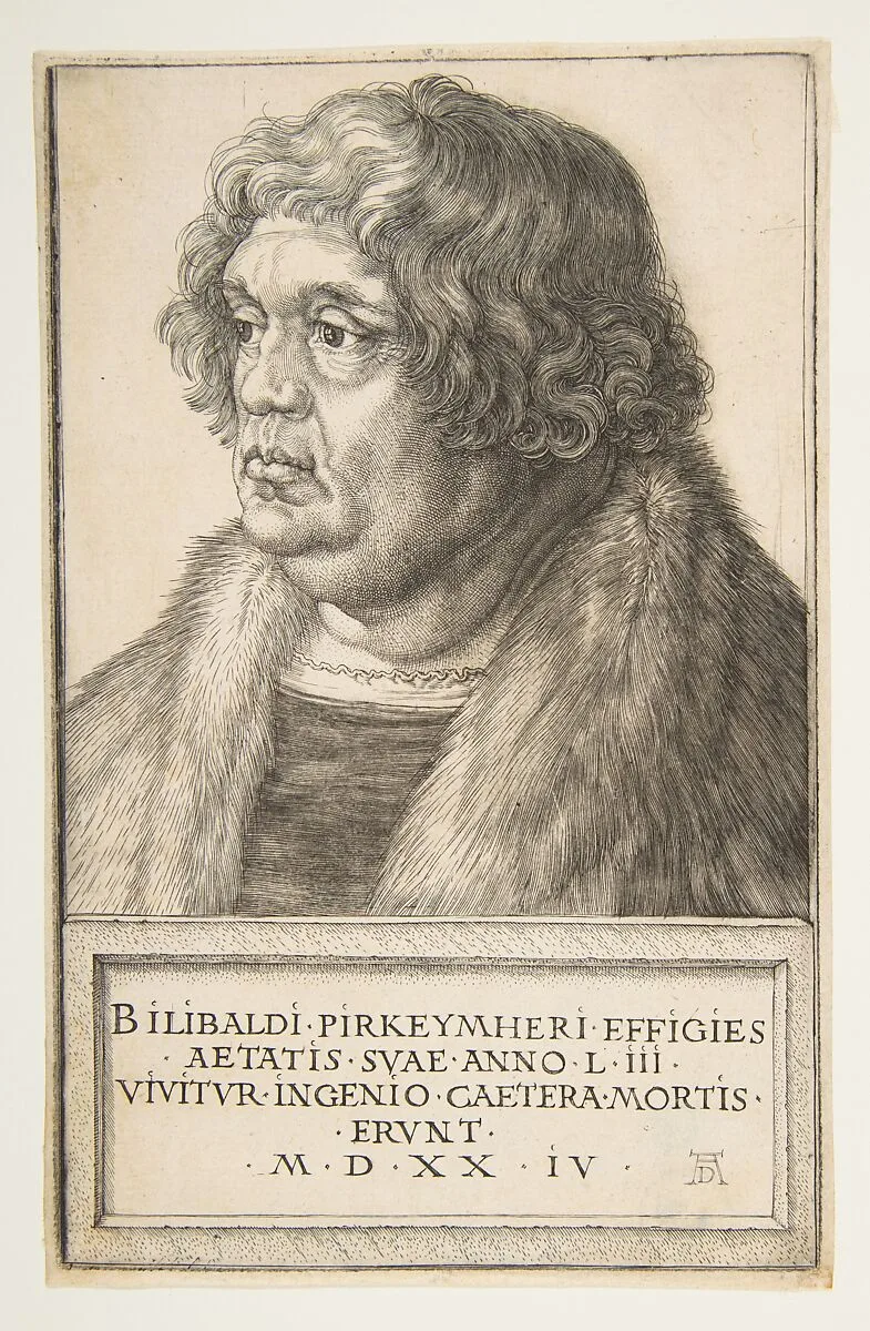 Willibald Pirckheimer — Albrecht Dürer|Willibald Pirckheimer
