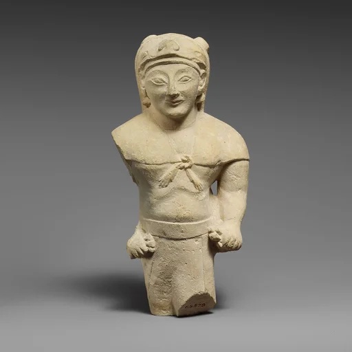 Limestone statuette of Herakles as an archer