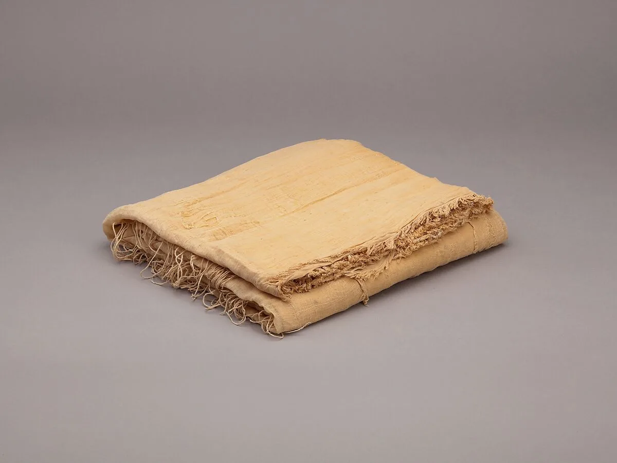 Sheet, linen mark, fine spin, fine weave — Unknown