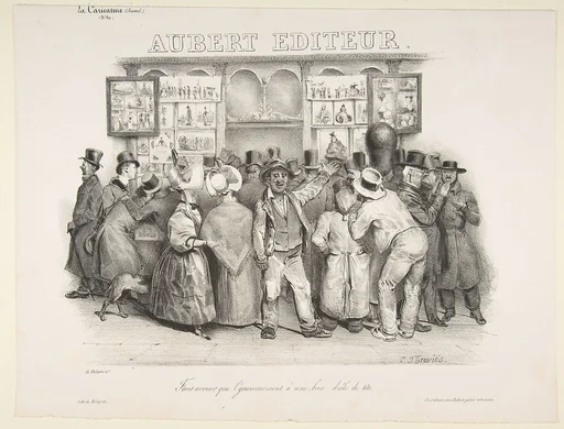 The Publisher Aubert (You must admit the government has a comic appearance)