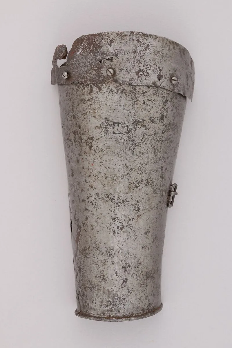 Part of a Left Forearm Defense (Vambrace) — Unknown