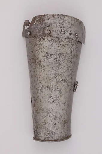 Part of a Left Forearm Defense (Vambrace)
