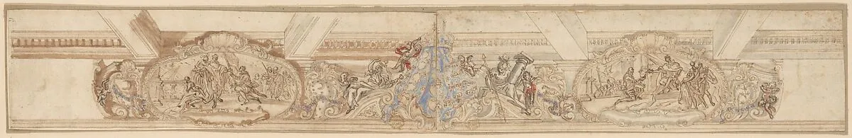 Decoration for Frieze — Anonymous, French, 16th century