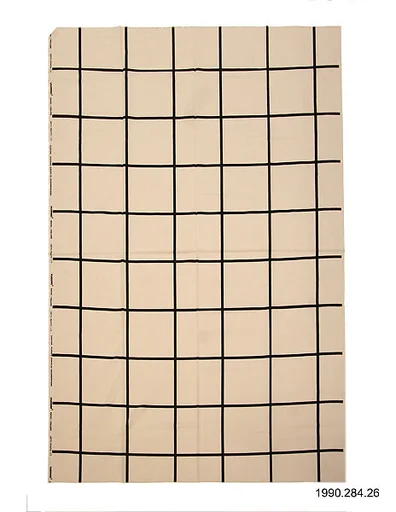 "Jätti-Ruutu" Textile Sample