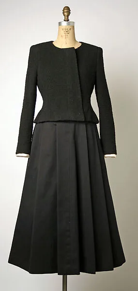 Cocktail ensemble — House of Chanel|Manolo Blahnik|Karl Lagerfeld