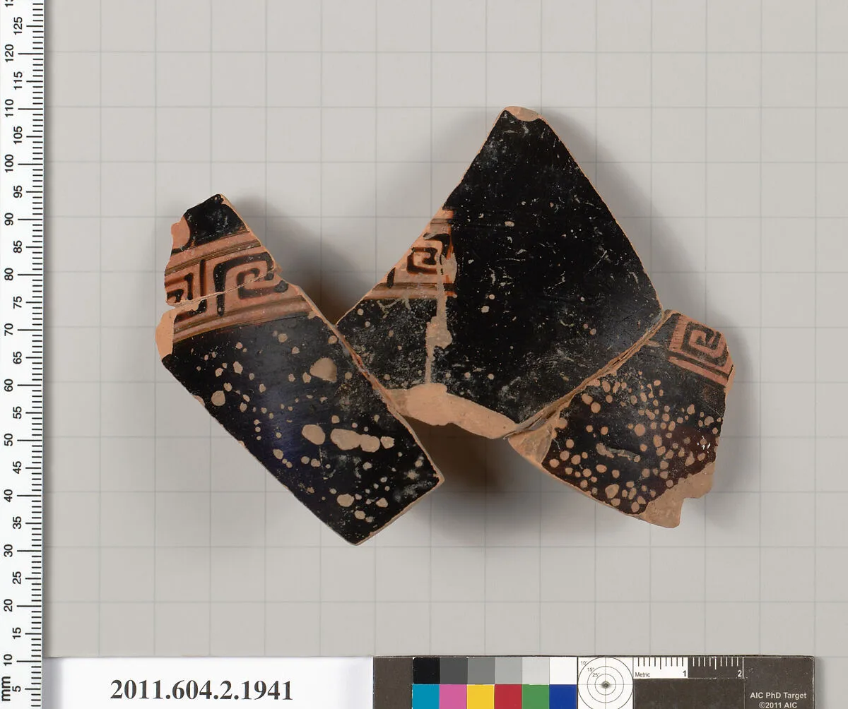 Terracotta fragment of a Nolan neck-amphora (jar) — Unknown