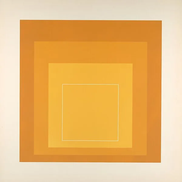 Proof for White Line Square series — Josef Albers|Gemini G.E.L.|Kenneth E. Tyler