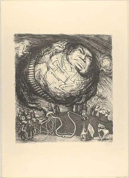 The press in the service of imperialism — Alfredo Zalce
