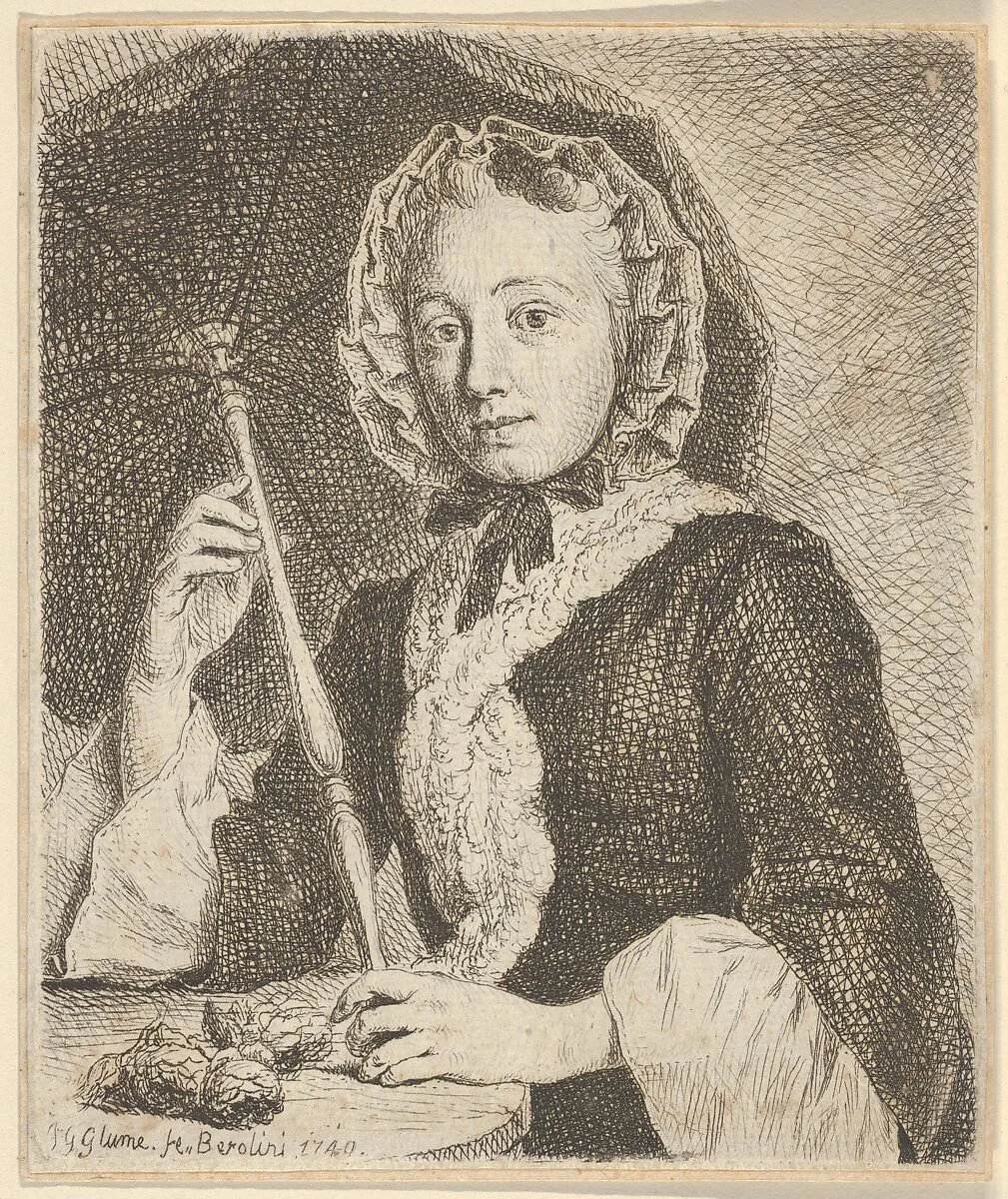 The Artist's Sister-in-Law — Johann Gottlieb Glume