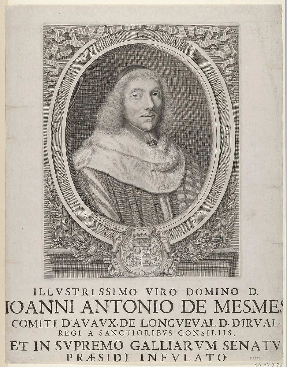 Jean-Antoine de Mesmes — Robert Nanteuil