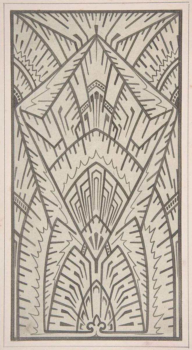 Design drawing — Christopher Dresser
