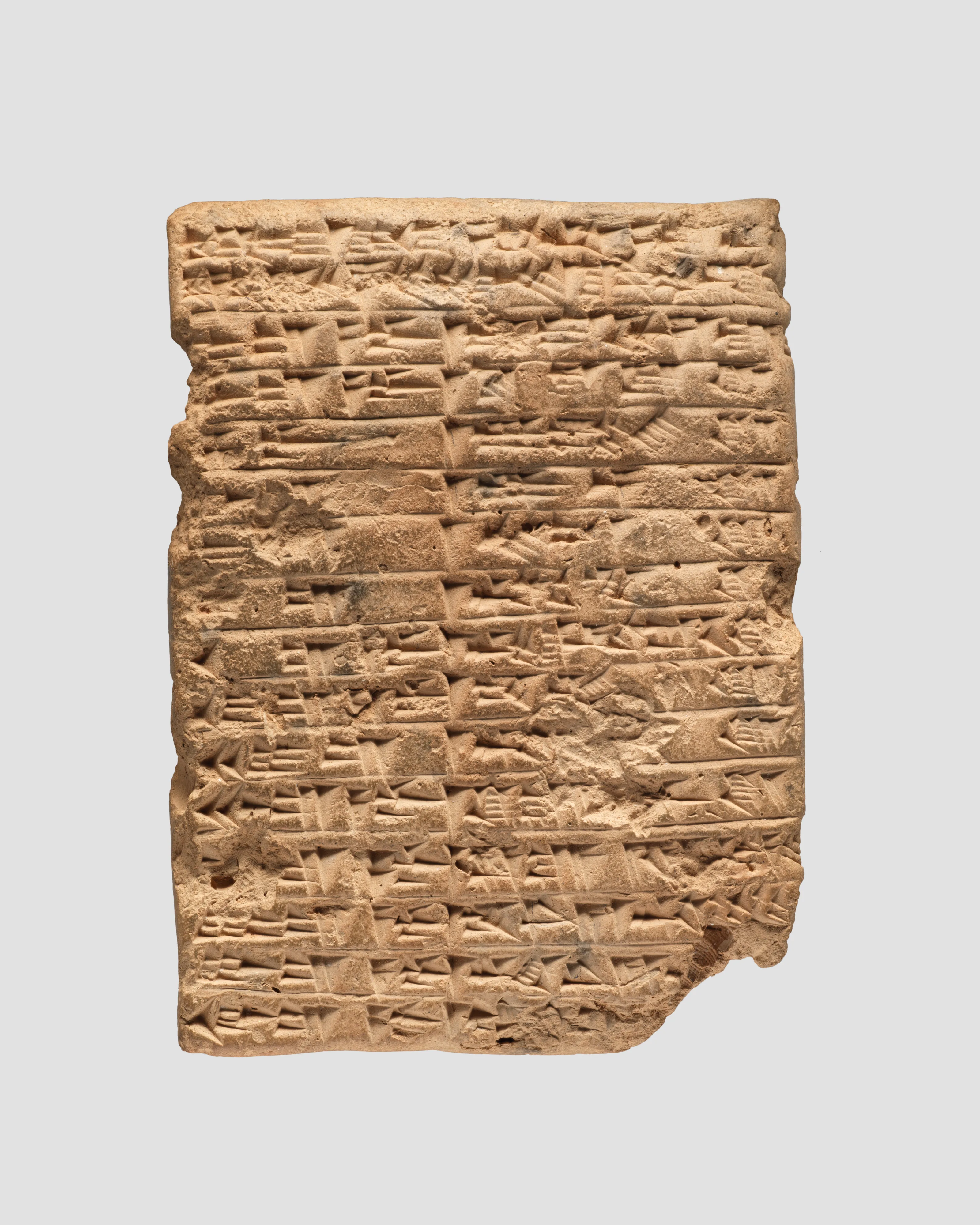 Cuneiform tablet: account of dates as imittu-rent, Ebabbar archive — Unknown