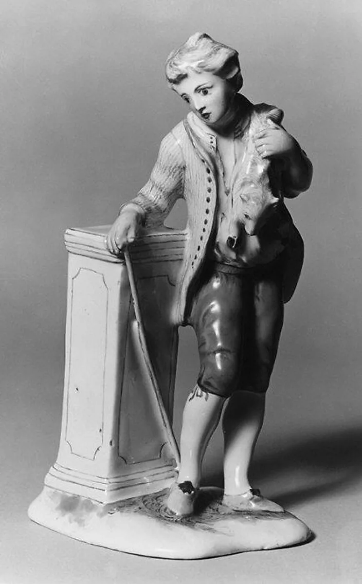 Boy (one of a pair) — Niderviller|Baron Jean-Louis de Beyerlé