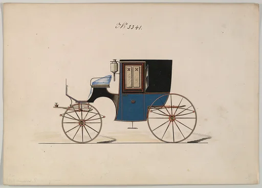 Design for Brougham, no. 3341