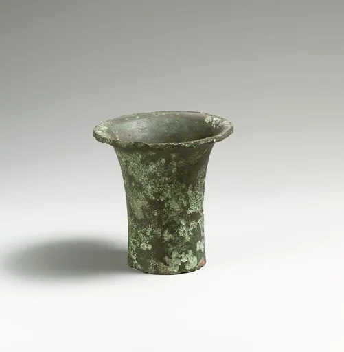 Cup from a torch-holder