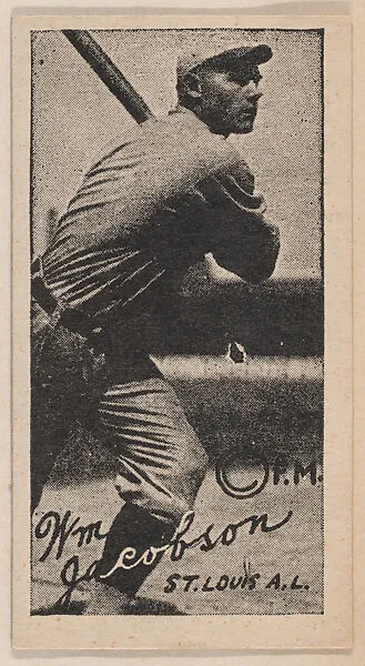 Wm Jacobson, St. Louis, A.L., Baseball strip card (W572) — Unknown