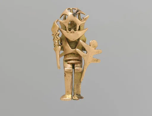 Masked Figure Pendant