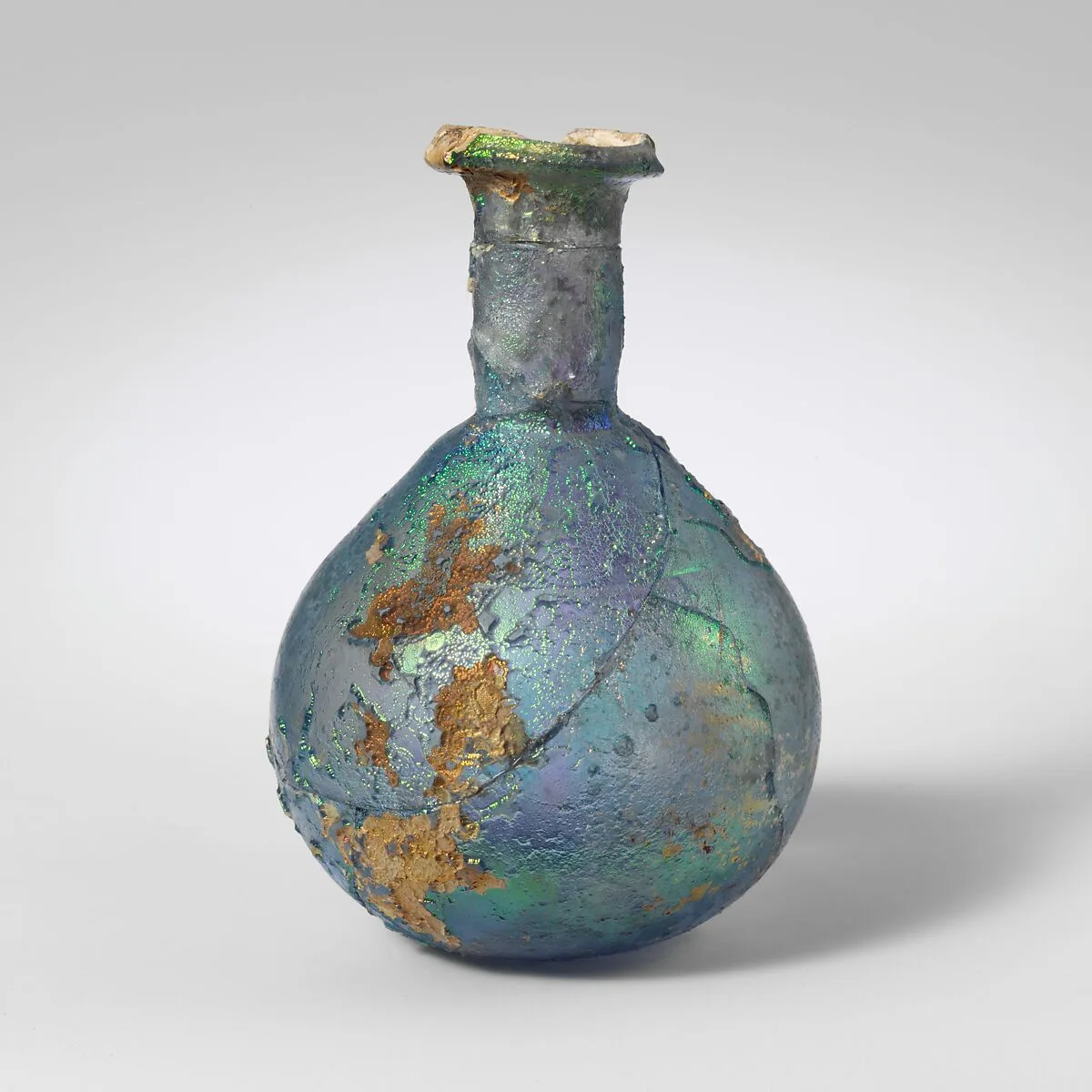 Glass perfume bottle — Unknown