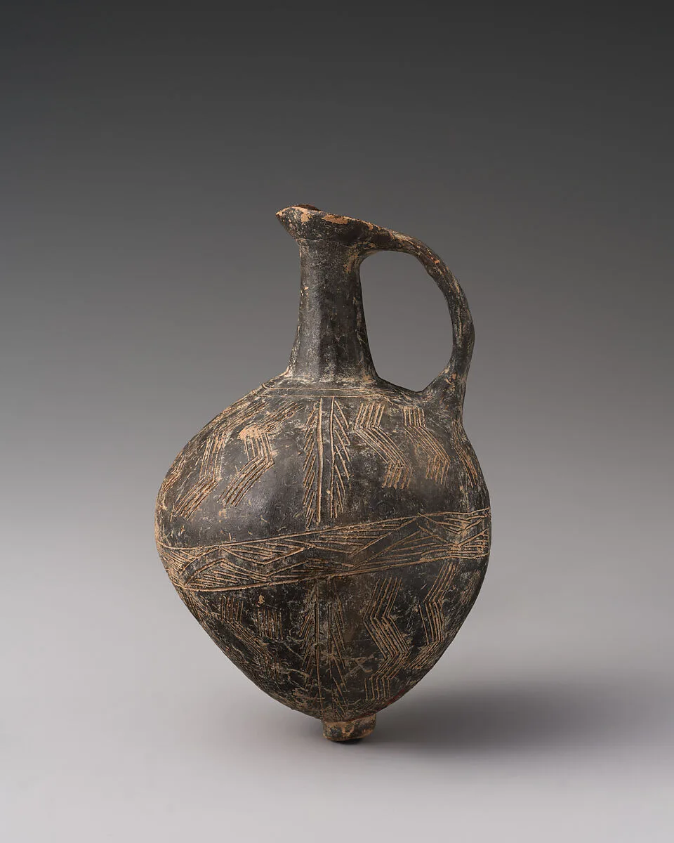 Terracotta jug — Unknown