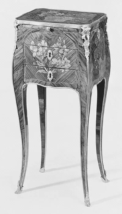 Work and writing table (table en chiffonière) — Unknown
