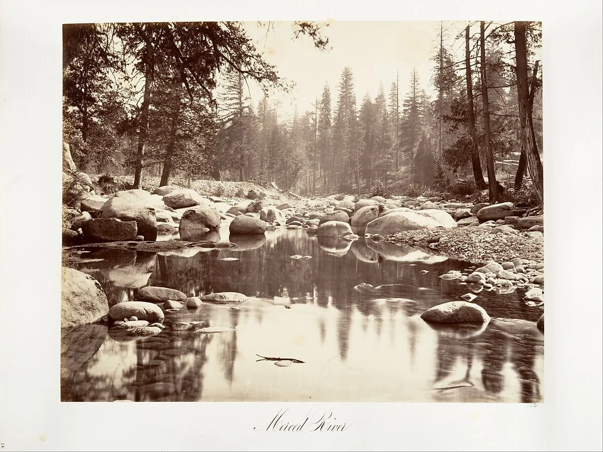 Merced River — Carleton E. Watkins