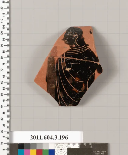 Terracotta fragment of a neck-amphora (jar)