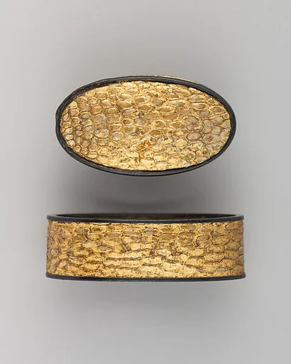 Sword-Hilt Collar and Pommel (Fuchigashira)