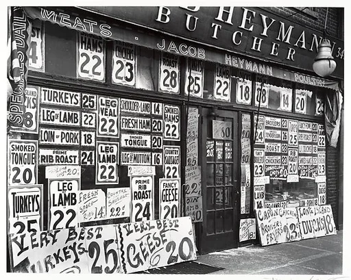 [Joseph Heyman Butcher Shop, 345 Sixth Avenue]