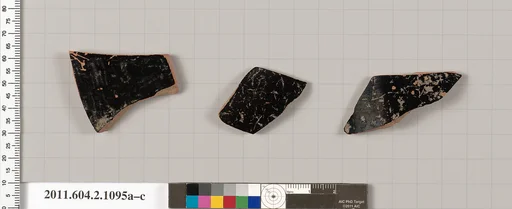 Terracotta fragments of lekythoi (oil flasks)