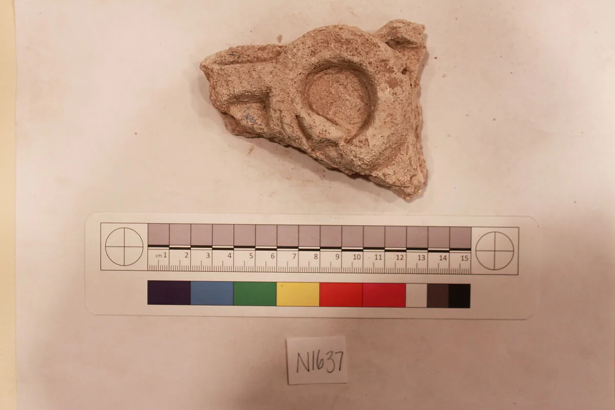 Stucco Fragment — Unknown