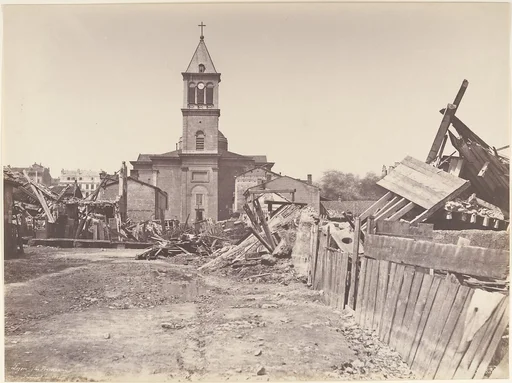 The Floods of 1856, Church of Saint-Pothin, Lyon