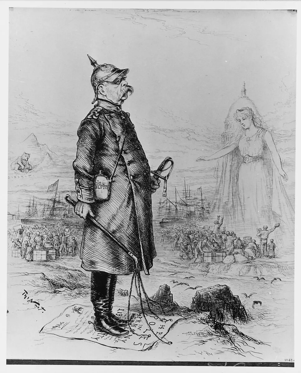 Bismarck and Liberty — Thomas Nast