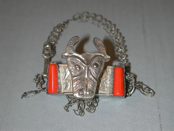 Arm Bands: Water Buffalo Motif — Unknown