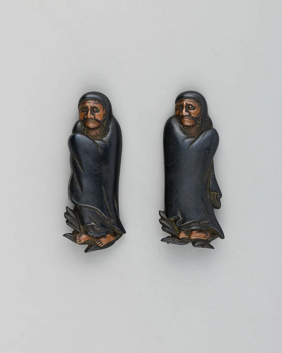 Pair of Sword-Grip Ornaments (Menuki) — Unknown