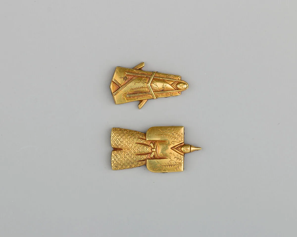Pair of Sword-Grip Ornaments (Menuki) — Unknown