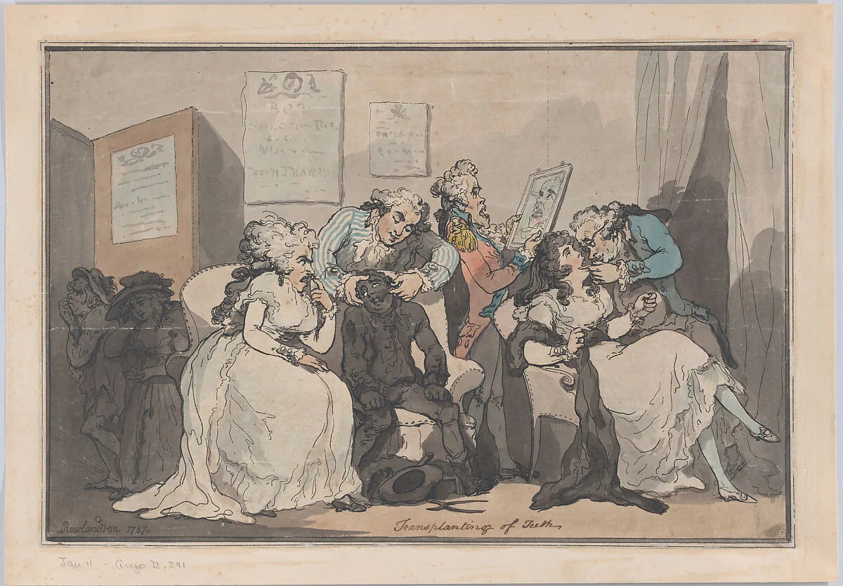 Transplanting of Teeth — John Harris|Thomas Rowlandson