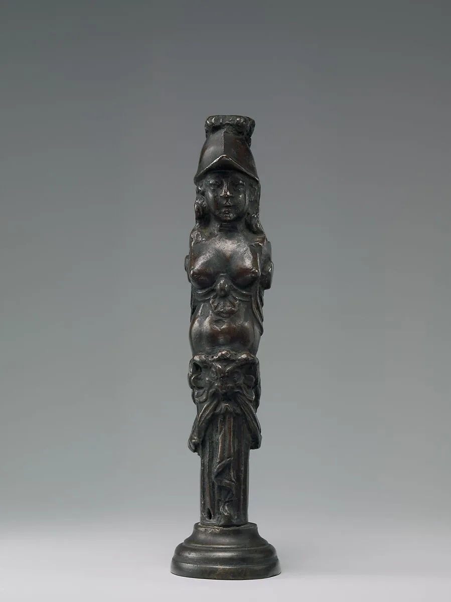 Pair of Minerva figures — Unknown